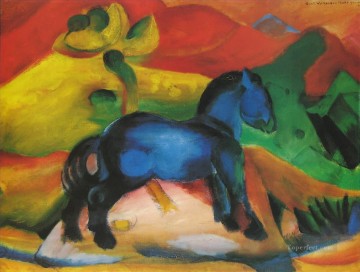  Chen Oil Painting - Dasblaue Pferdchen Franz Marc